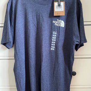 North Face blue heather t-shirt